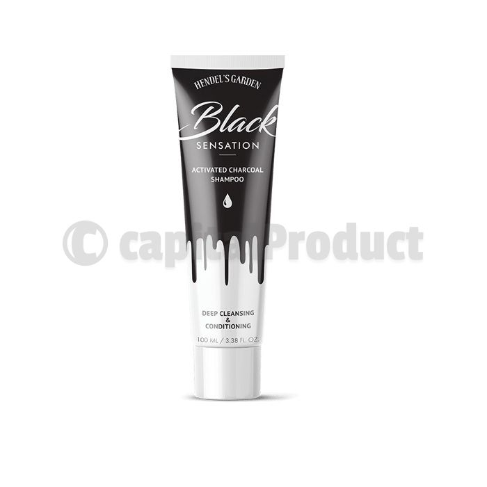 ⌠ Black Sensation ⌡ - detox shampoo with natural ingredients